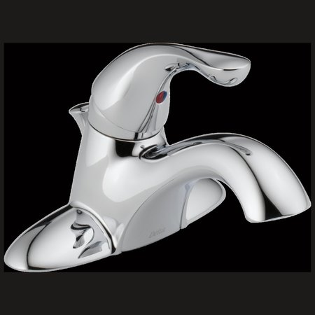 DELTA Classic Single Handle Centerset Bathroom Faucet 520-PPU-DST